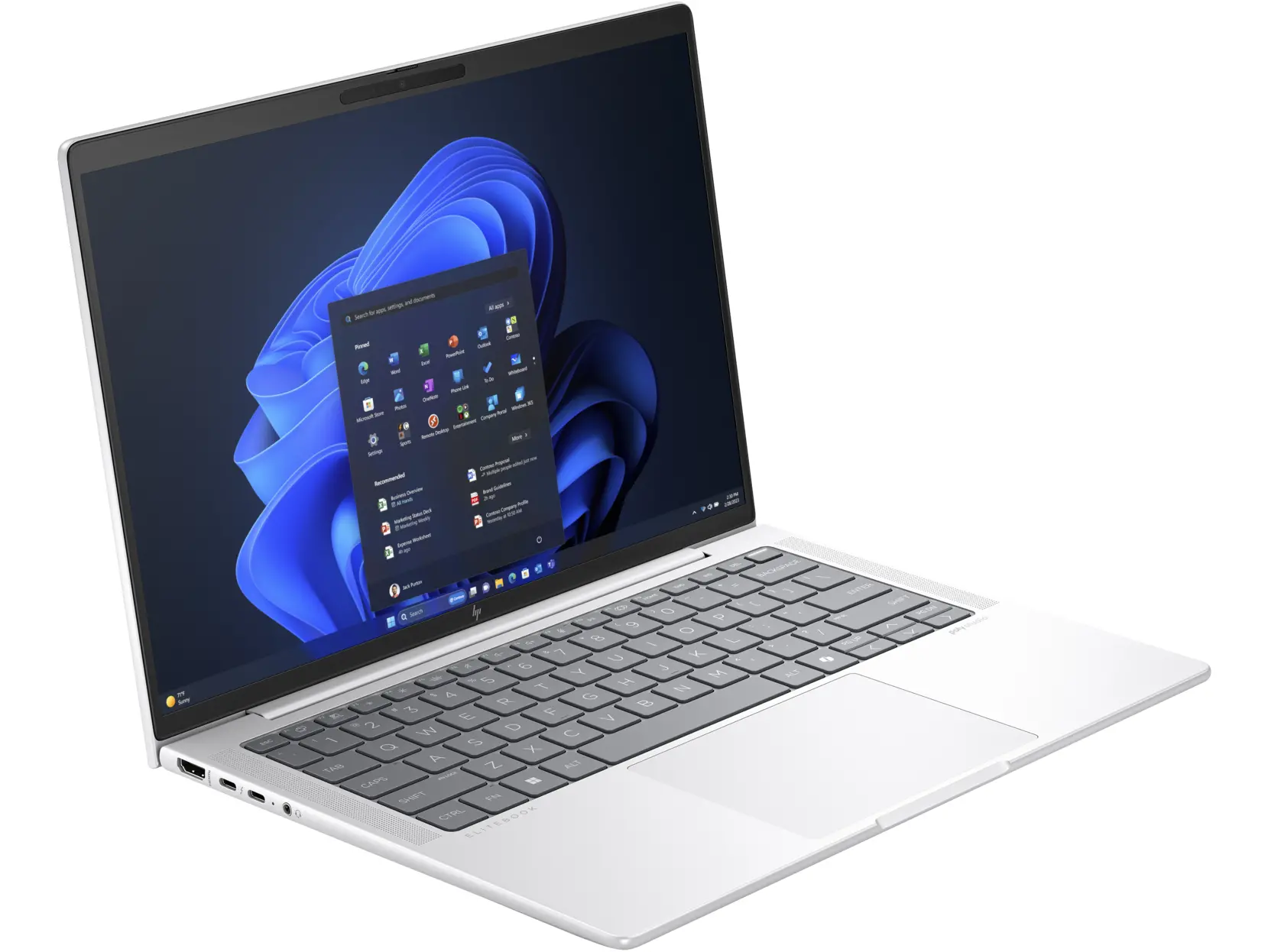 Laptop biznesowy HP EliteBook 1040 G11 14" Ultra 7 155H 16GB RAM 512GB Dysk SSD Win11 Pro Srebrny