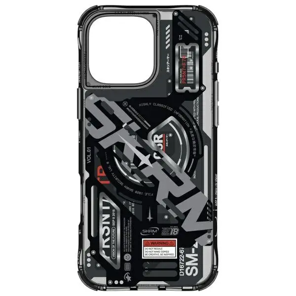Etui Skinarma Ekho Magnetic Charging iPhone 16 Pro Max Czarny