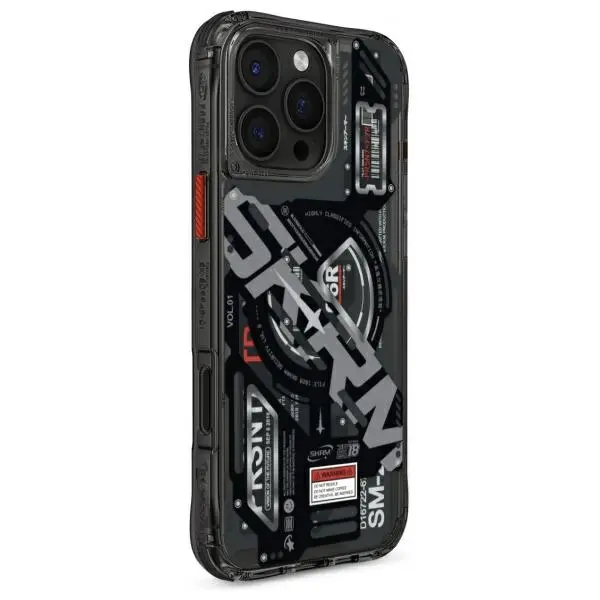 Etui Skinarma Ekho Magnetic Charging iPhone 16 Pro Max Czarny