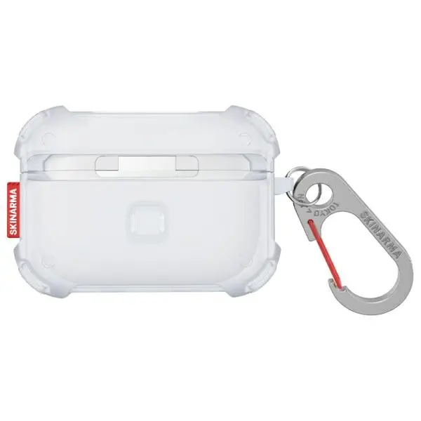Etui na słuchawki Skinarma Mecha do AirPods Pro 2 Biały