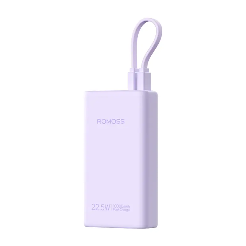 Powerbank Romoss PHA10 10000mAh 22,5W Fioletowy