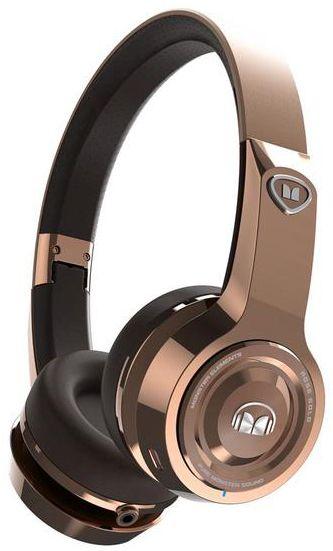 Słuchawki bezprzewodowe Monster Elements On-Ear BT (złoty)