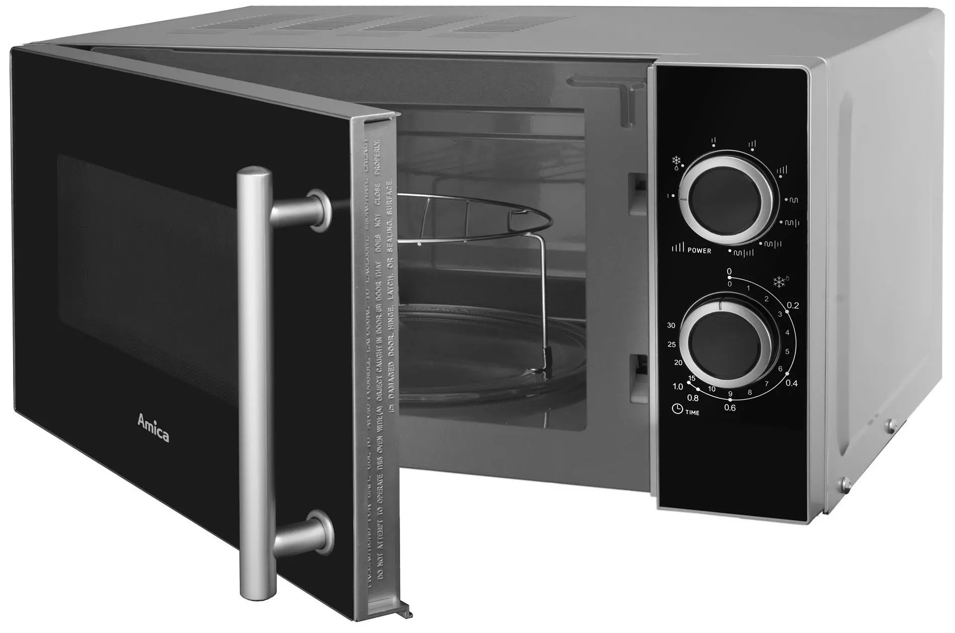 Kuchenka mikrofalowa Amica AMGF20M1GS Grill
