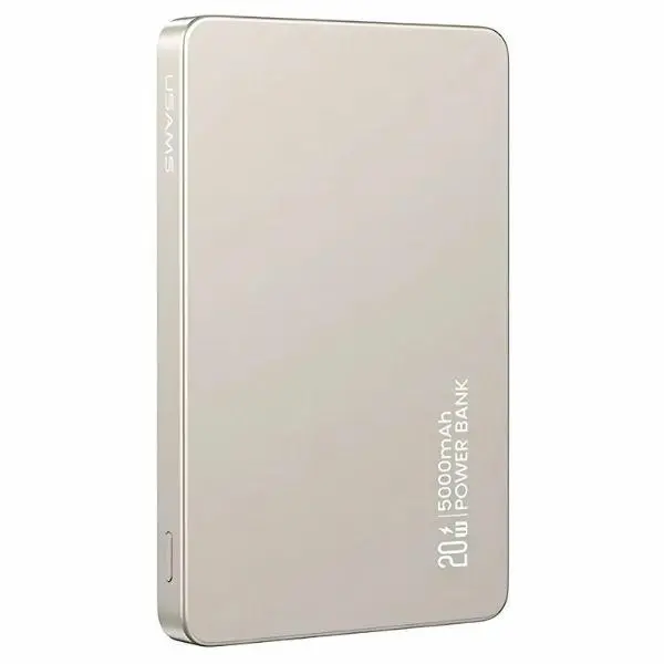 Powerbank USAMS 5KCD23102 Indukcyjny 5000mAh 20W PD Fast Charge CY Series