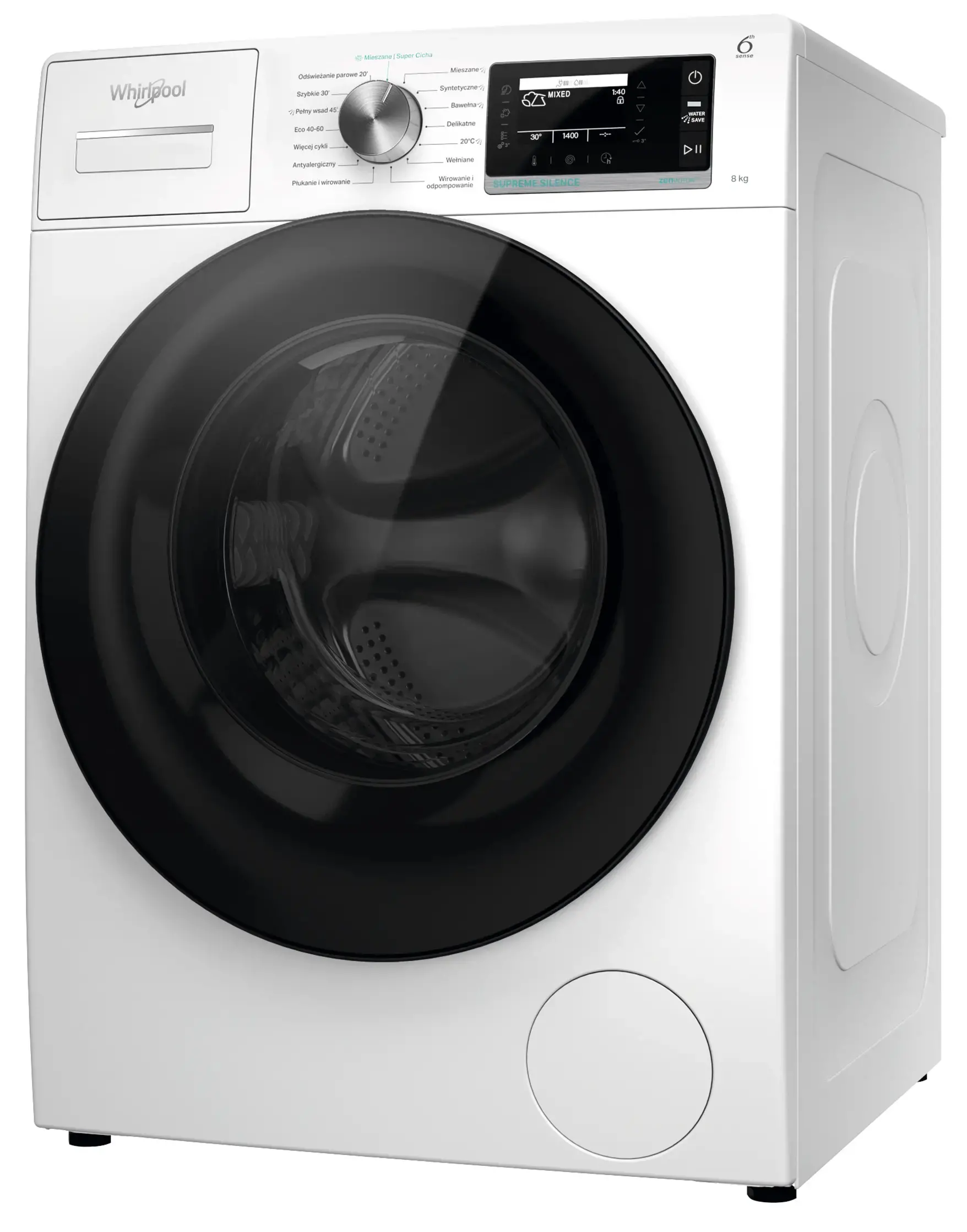 Pralka Whirlpool W7X 89 Silence PL 8kg 1400obr/min