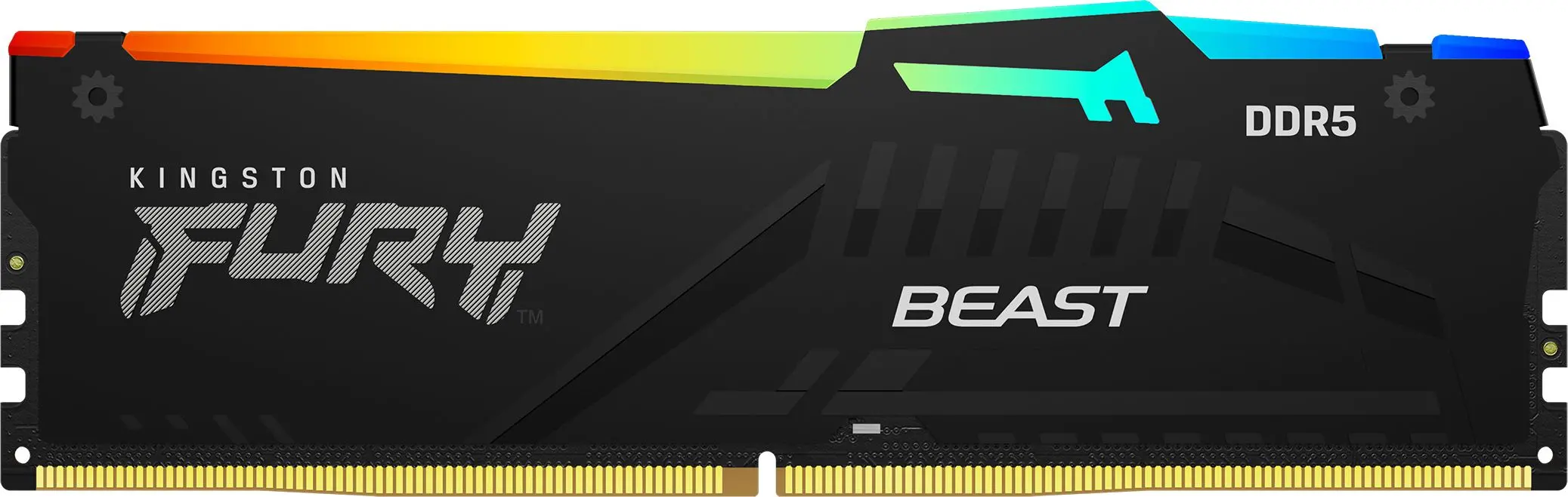 Pamięć RAM Kingston FURY Beast RGB DDR5 32GB 6000 CL36 EXPO Czarny