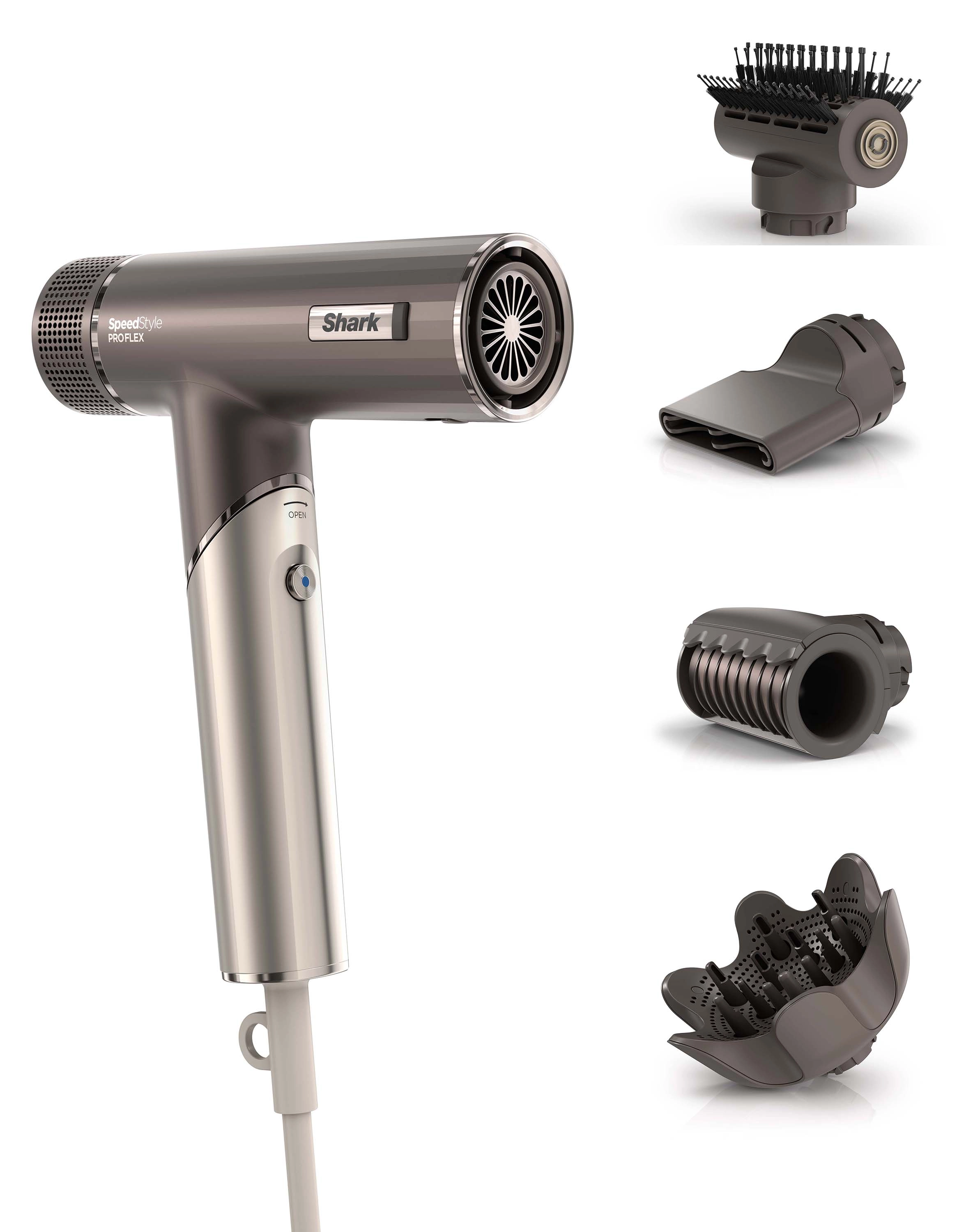 Suszarka do włosów Shark HD542EU Jonizacja Dyfuzor Zimny nawiew 1750W 3 prędkości 4 temperatury