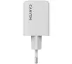 Ładowarka sieciowa Canyon CU45AC GAN 45W 1xPD 1xQC Biały