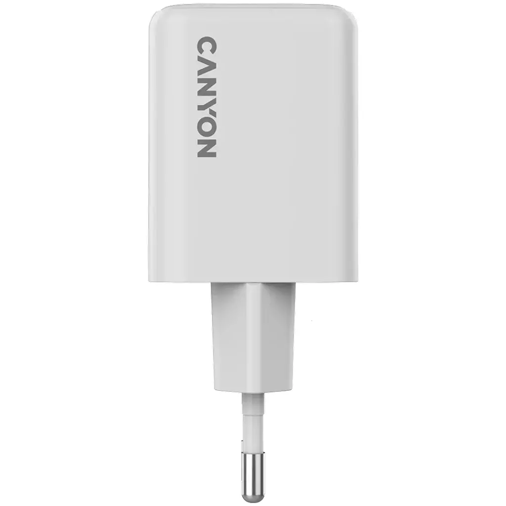 Ładowarka sieciowa Canyon CU45AC GAN 45W 1xPD 1xQC Biały
