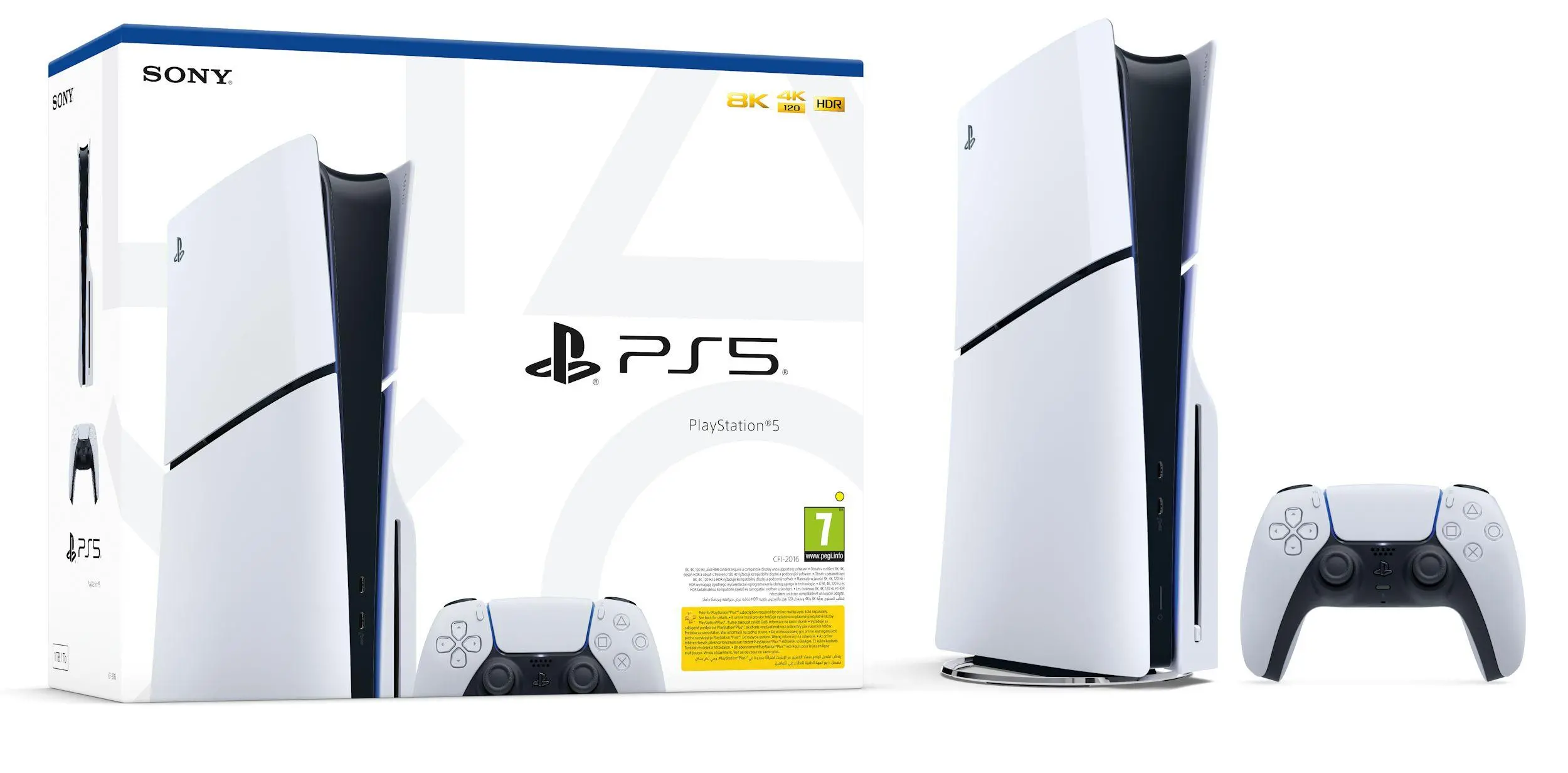 Konsola Sony PlayStation 5 Slim D Chassis (PS5) 1TB z napędem
