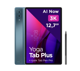Tablet Lenovo Yoga Tab Plus 12,7" TB520FU 16/256GB Zielony Wi-Fi + Rysik