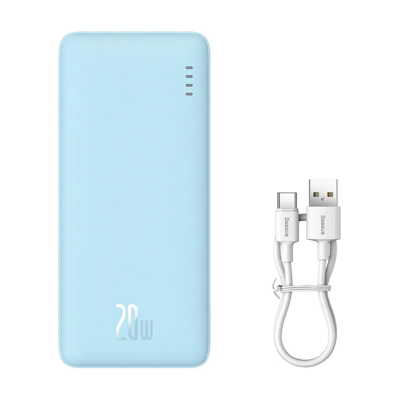 Powerbank Baseus P10022801313-00 Airpow 10000mAh 20W Niebieski