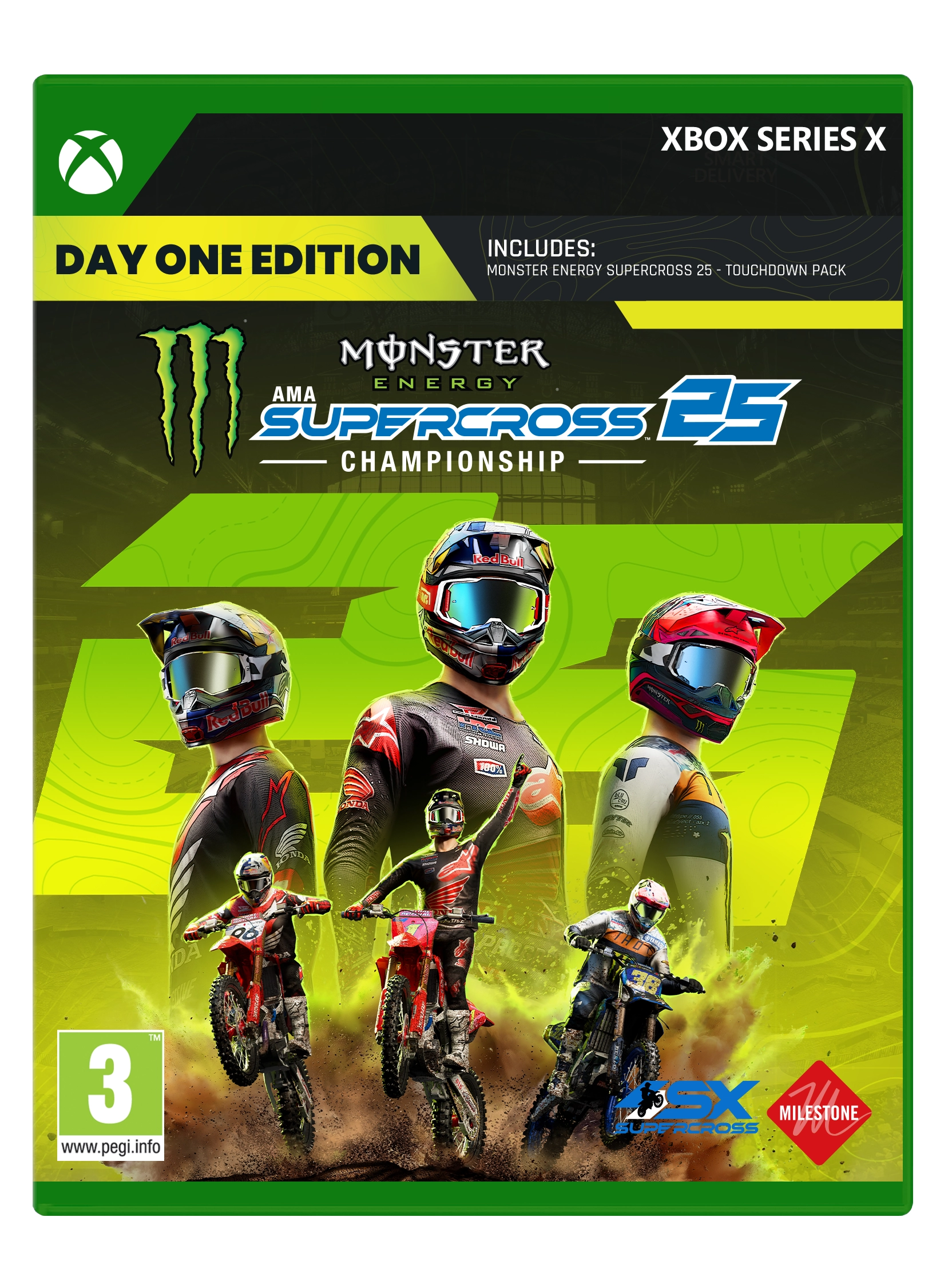 Monster Energy Supercross 25 The Official Video Game Day One Edition Gra na Xbox Series X