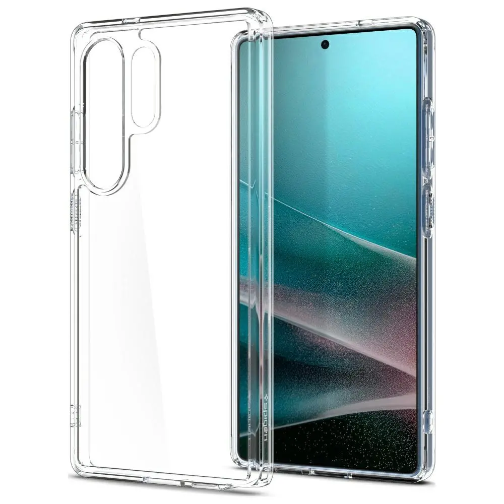 Etui Spigen Ultra Hybrid do Galaxy S25 Ultra Przezroczysty