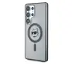 Etui Karl Lagerfeld Button Choupette Head Printed Logo MagSafe do Galaxy S25 Ultra Czarny