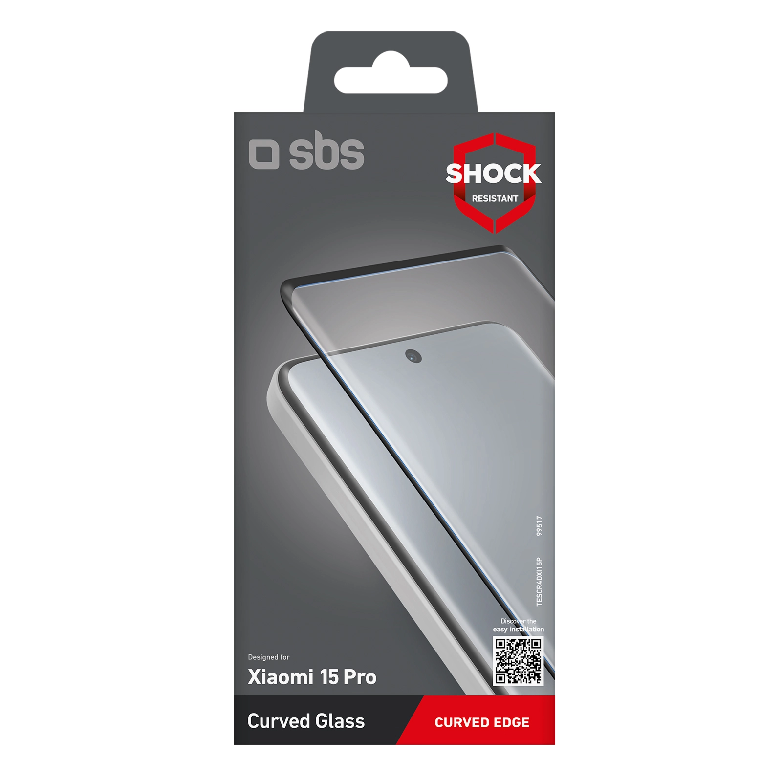 Szkło hartowane SBS 4D Full Glass do Xiaomi 15 Pro