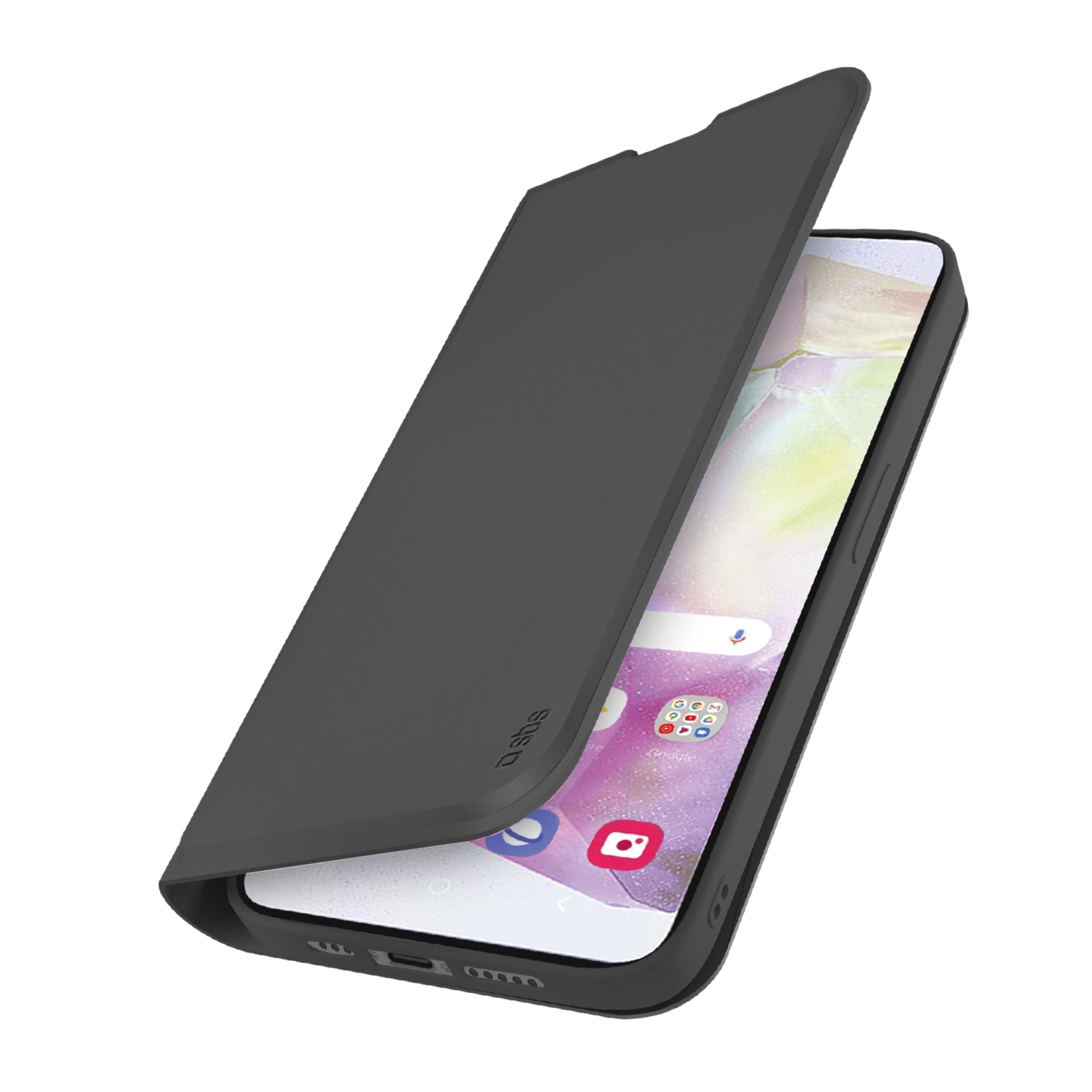 Etui SBS Smooth Wallet do Galaxy A36 Czarny