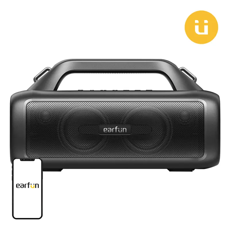 Głośnik Bluetooth Earfun UBOOM X 80W Czarny