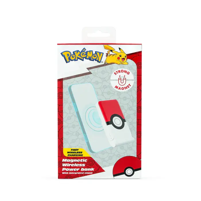 Powerbank OTL Technologies PK1186 Pokemon Pokeball Magnetyczny 5000mAh 15W