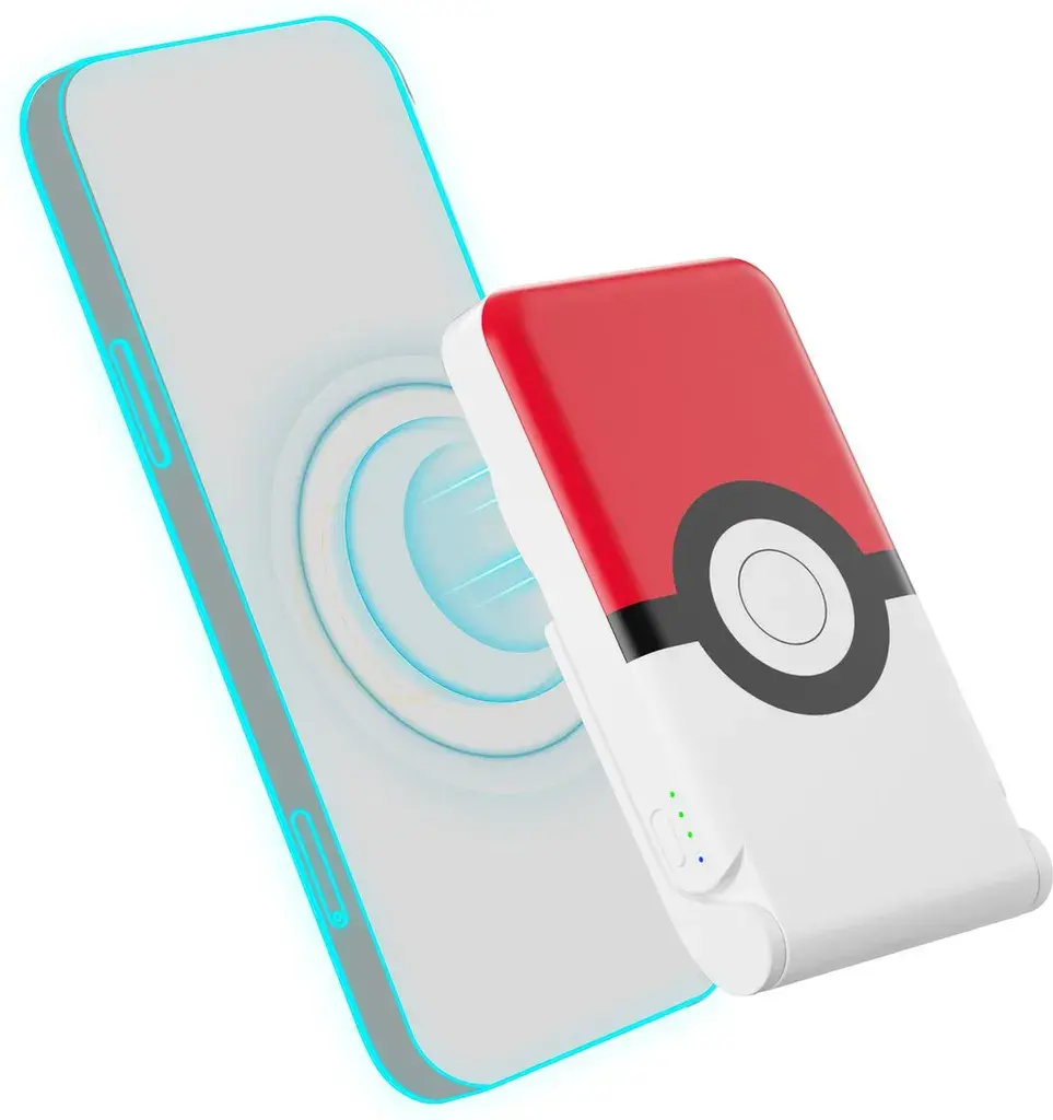 Powerbank OTL Technologies PK1186 Pokemon Pokeball Magnetyczny 5000mAh 15W