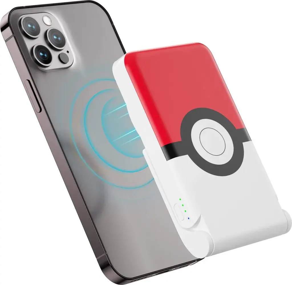Powerbank OTL Technologies PK1186 Pokemon Pokeball Magnetyczny 5000mAh 15W