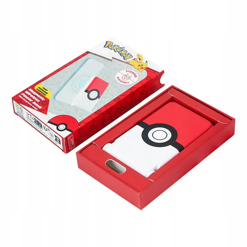 Powerbank OTL Technologies PK1186 Pokemon Pokeball Magnetyczny 5000mAh 15W