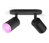 Philips Hue White and Color Ambiance Podwójne Fugato Czarny