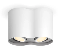 Philips Hue White Ambiance Podwójne Pillar Biały