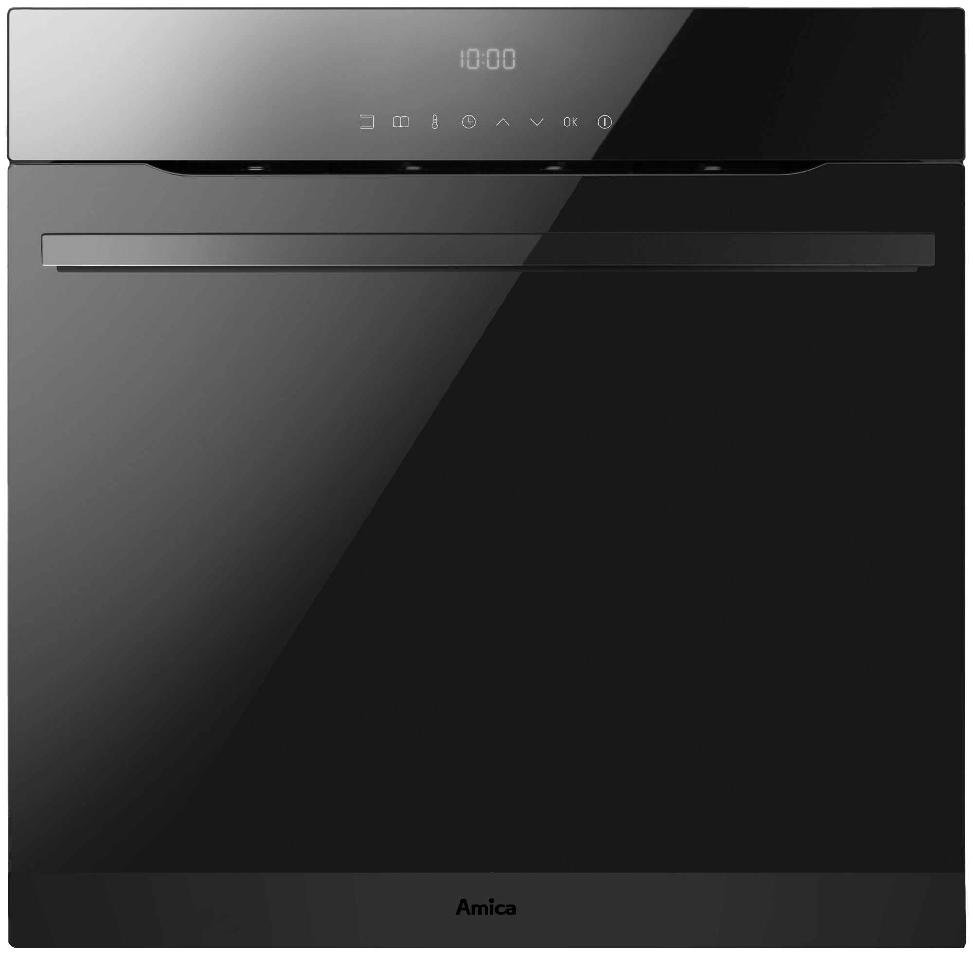 Piekarnik elektryczny Amica EED57571BA Pizza Termoobieg AirFry Termosonda Czarny mat