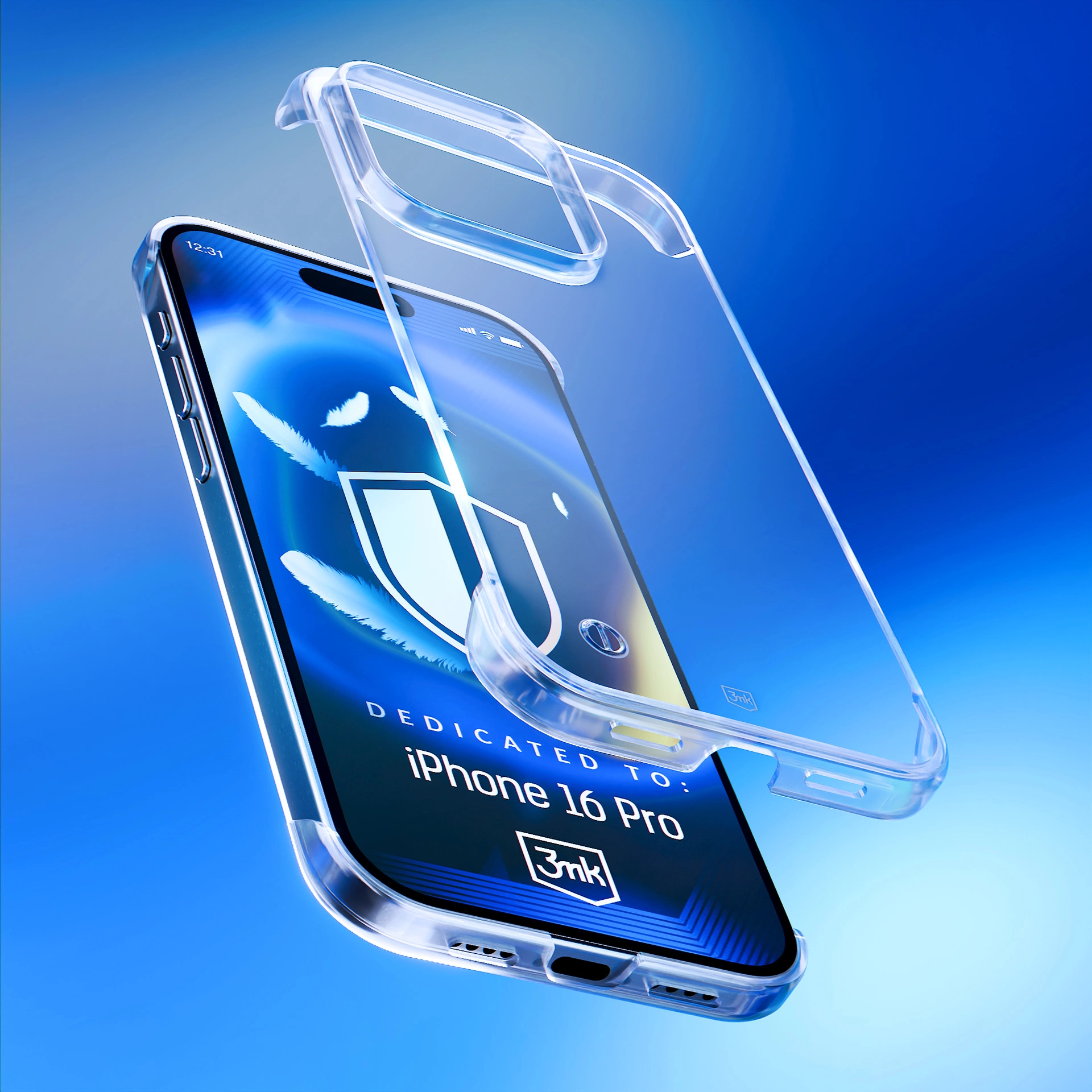 Etui 3mk Just20g Clear Case do iPhone 16 Pro Przezroczysty