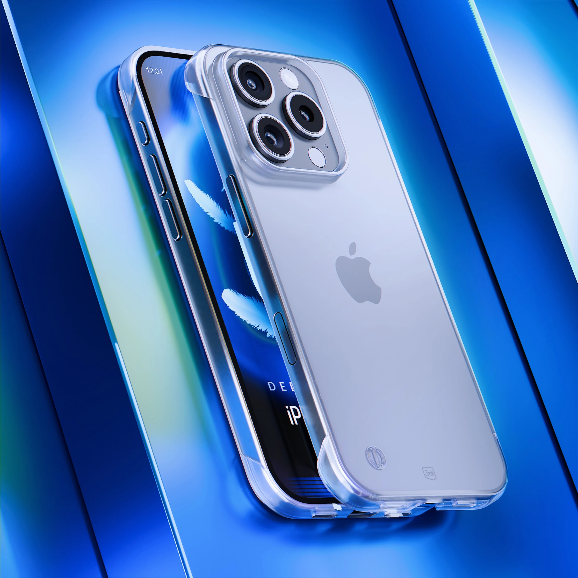 Etui 3mk Just20g Clear Case do iPhone 16 Pro Przezroczysty
