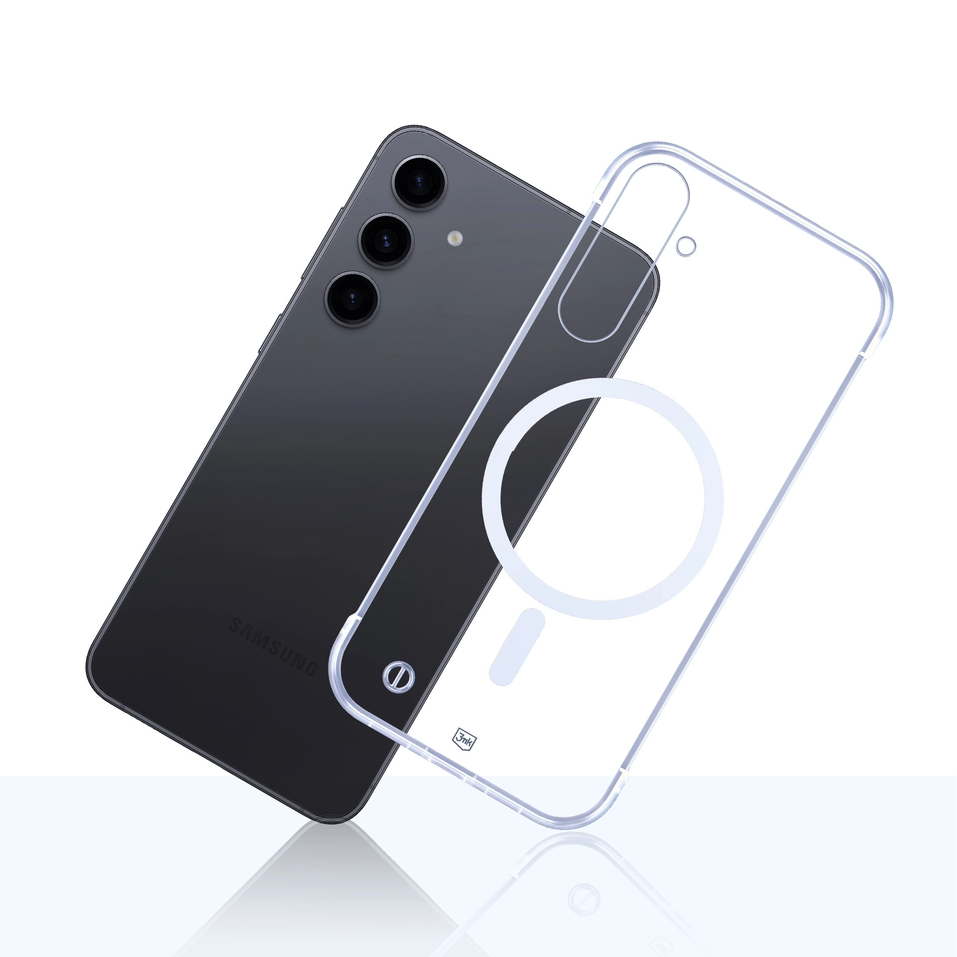 Etui 3mk Just20g MagCase do Galaxy S24 Plus Przezroczysty
