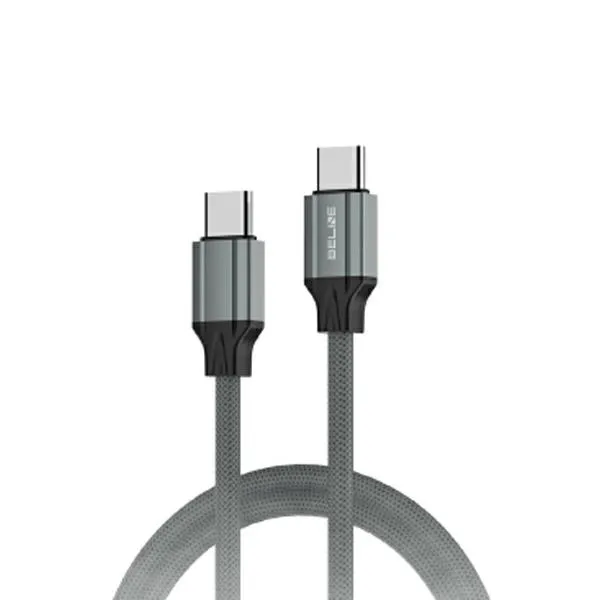 Kabel Beline BLNCBC03 USB-C do USB-C 65W 1m Czarny