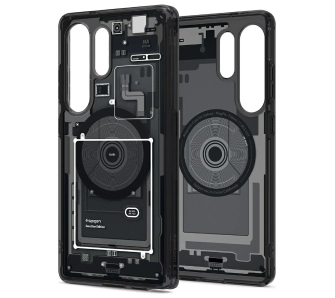 Etui Spigen Ultra Hybrid Mag MagSafe do Galaxy S25 Ultra Czarny
