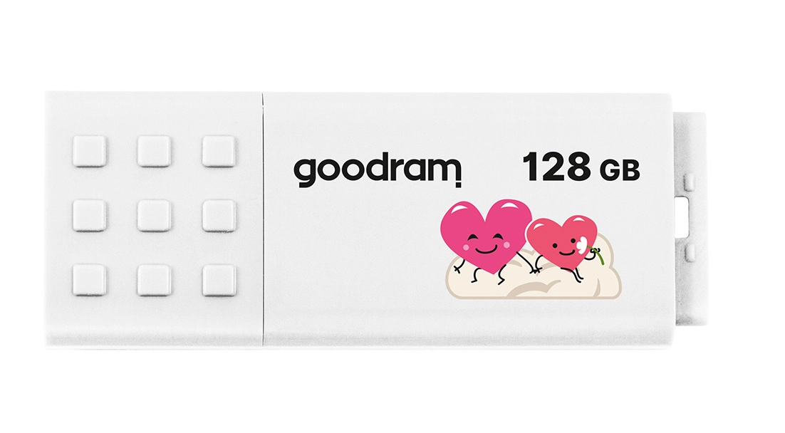 PenDrive GoodRam UME3 Valentine 128GB USB 3.2 Biały