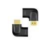 Adapter Unitek A1047ABK03 Kątowy Płaski 8K HDMI 90 i 270 stopni
