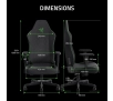 Fotel Razer Iskur V2 X Fabric Gamingowy do 136kg Tkanina Czarny