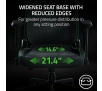 Fotel Razer Iskur V2 X Fabric Gamingowy do 136kg Tkanina Czarny