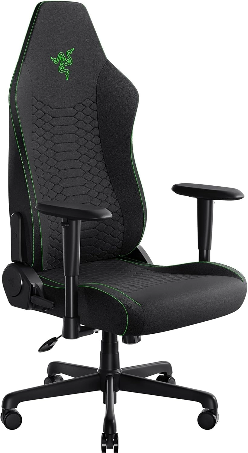 Fotel Razer Iskur V2 X Fabric Gamingowy do 136kg Tkanina Czarny