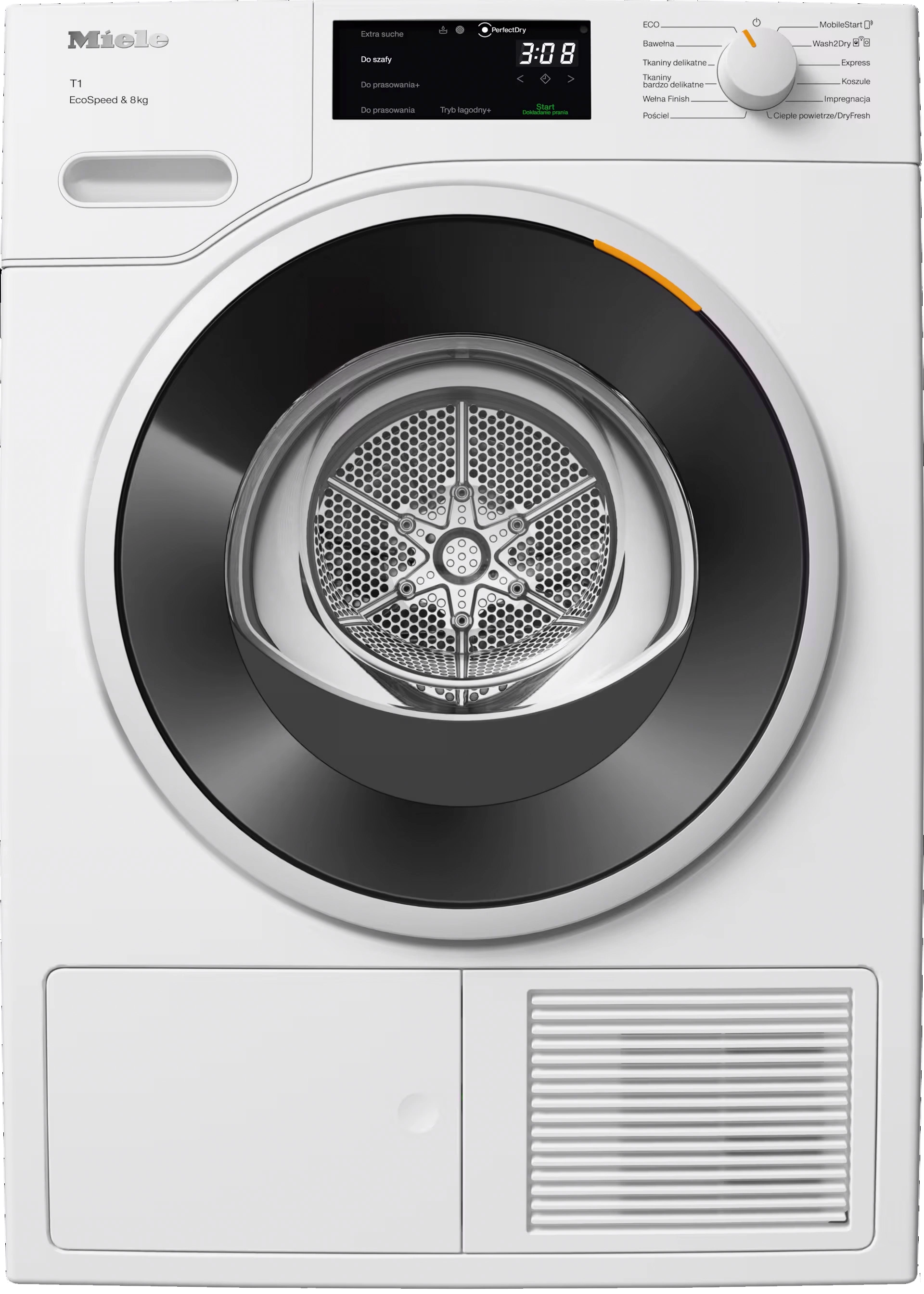 Miele TWC 640 WP EcoSpeed 64,3cm 8kg Zdalne sterowanie