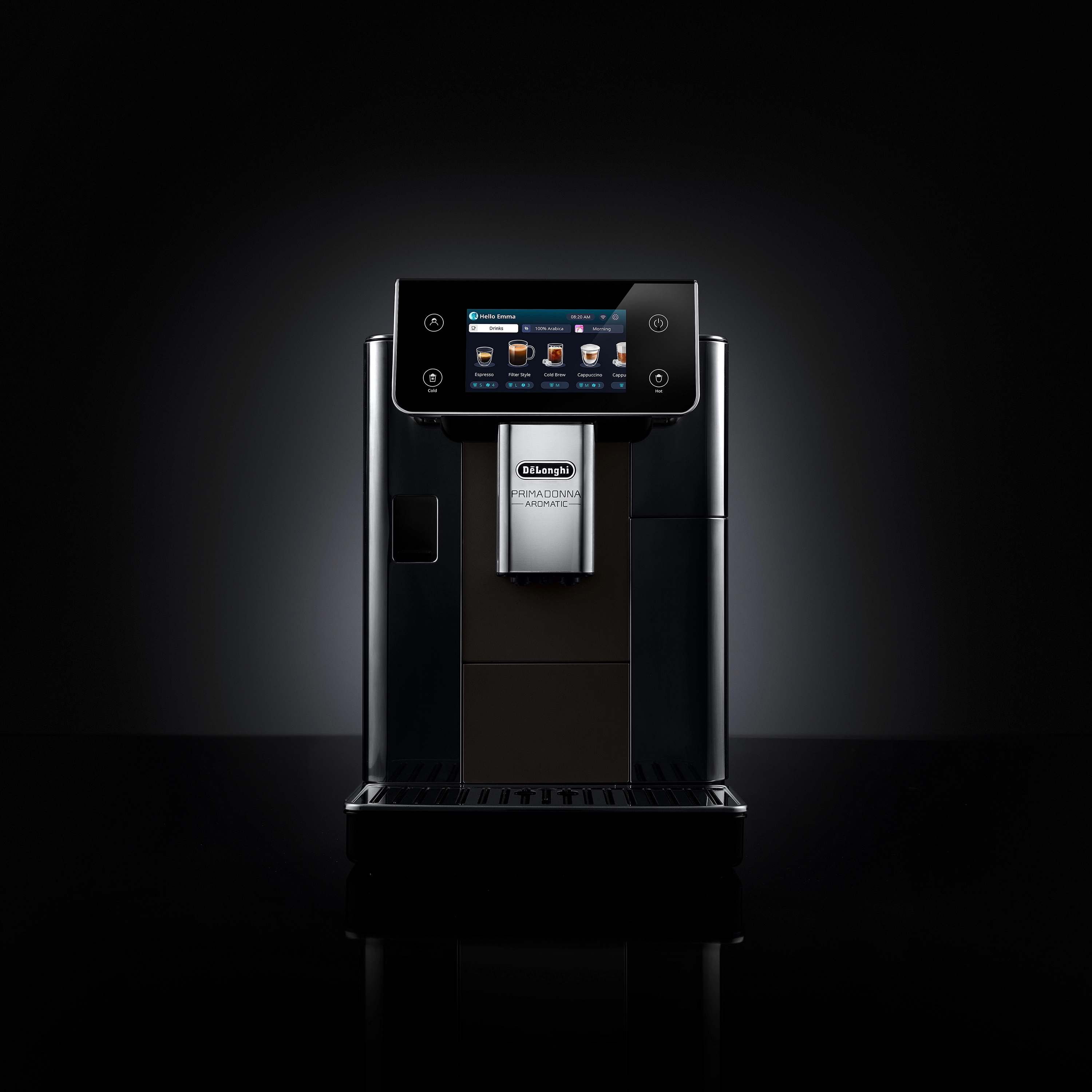 Ekspres DeLonghi Primadonna Aromatic ECAM630.75TM Kawa mrożona