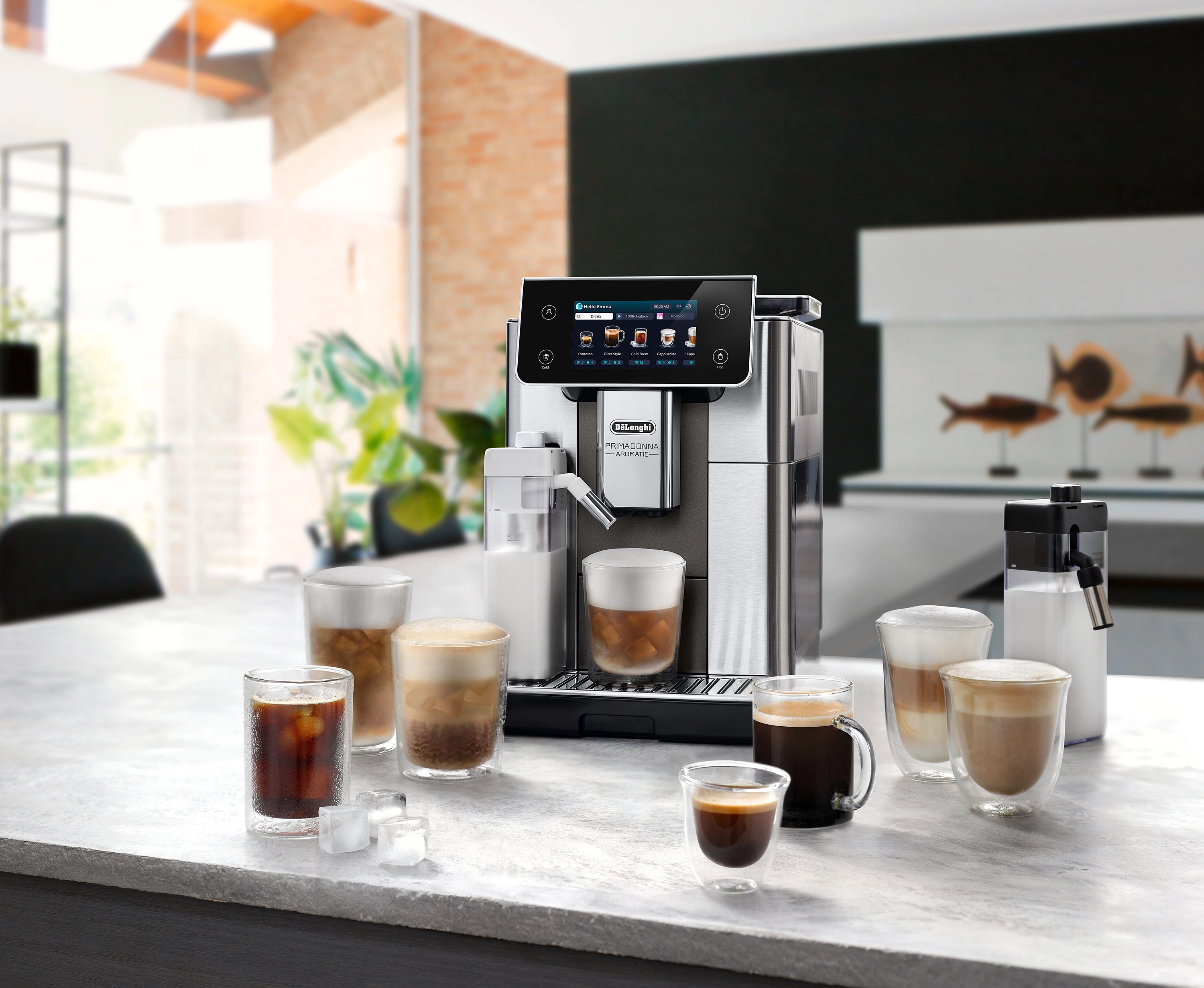 Ekspres DeLonghi Primadonna Aromatic ECAM630.75TM Kawa mrożona