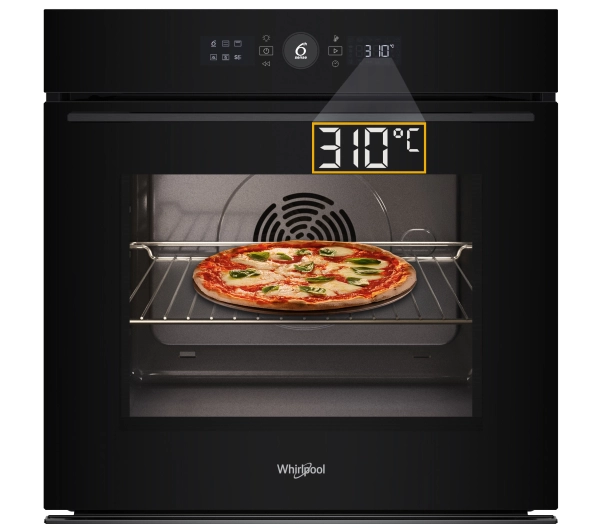 Whirlpool WOI5S8PCM1SBA Pizza 310C Termoobieg Termosonda AirFry Czarny