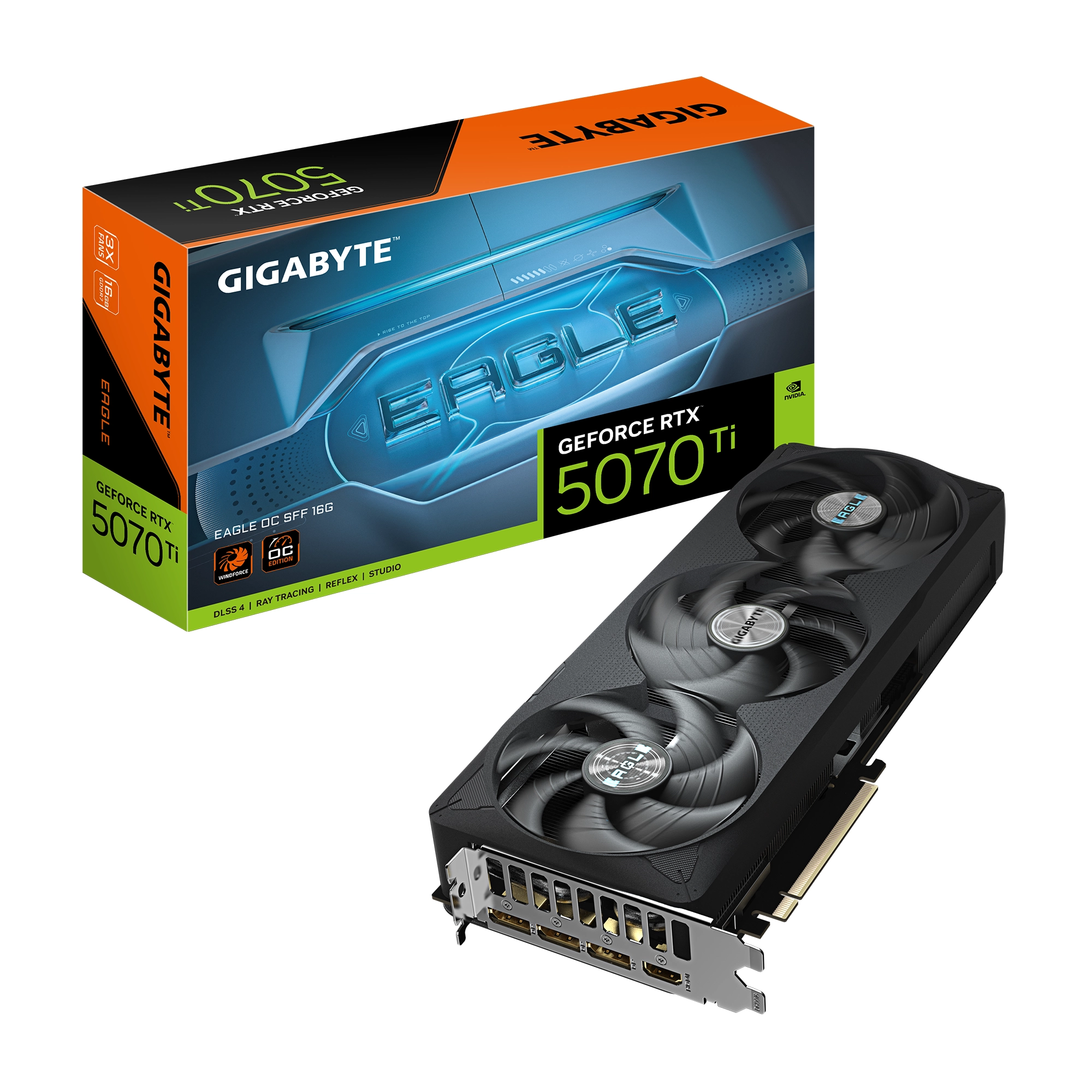 Karta graficzna Gigabyte GeForce RTX 5070 Ti EAGLE OC SFF 16GB GDDR7 256bit DLSS 4