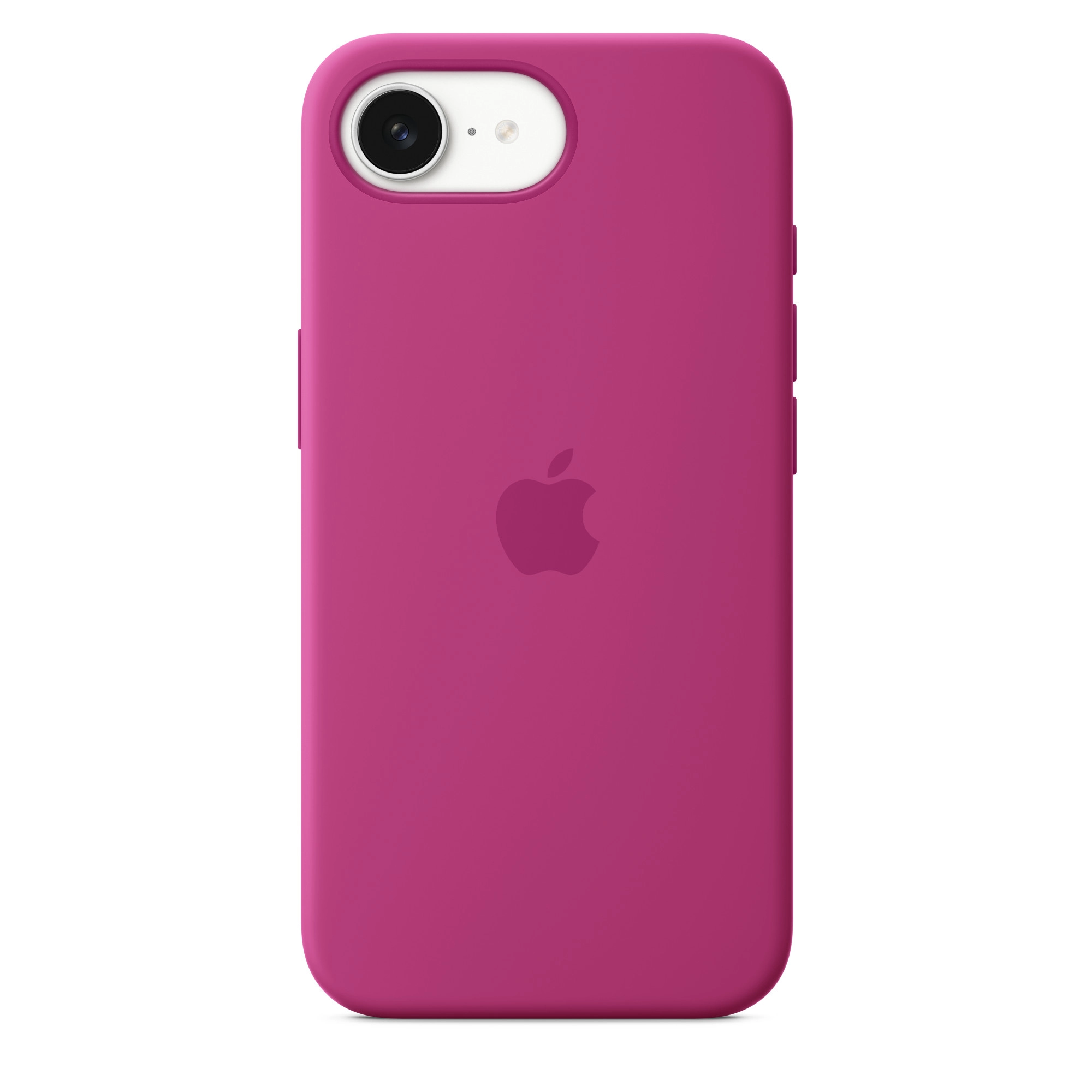 Etui Apple Silicone Case do iPhone 16e Żywy róż