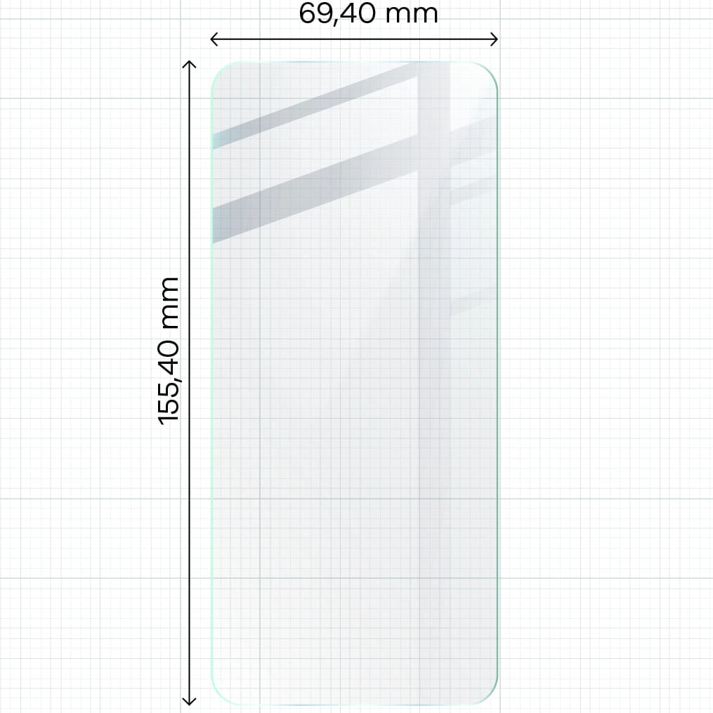 Zestaw ochronny Bizon 3x szkło + szybka na aparat Clear 2 Pack do Poco X6 Pro