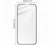 Szkło hartowane Bizon pełne Edge 2 do iPhone 15/16