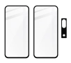 Zestaw ochronny Bizon 2x szkło + szybka na aparat Edge 2 Pack do Google Pixel 8a