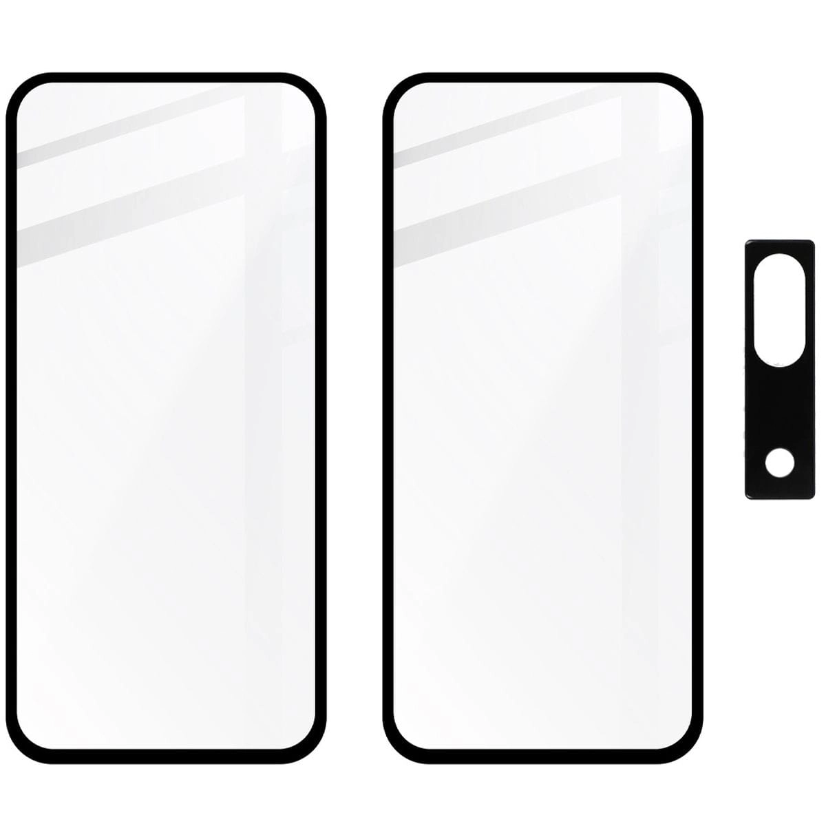 Zestaw ochronny Bizon 2x szkło + szybka na aparat Edge 2 Pack do Google Pixel 8a