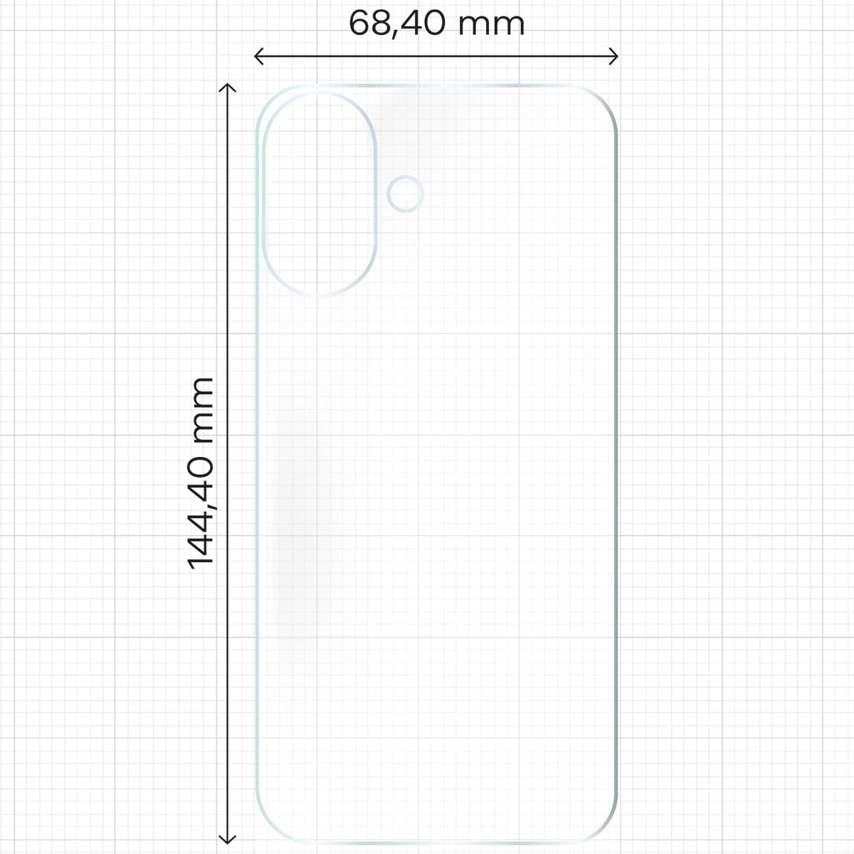 Folia hydrożelowa Bizon na tył Hydrogel do do iPhone 16 2 sztuki